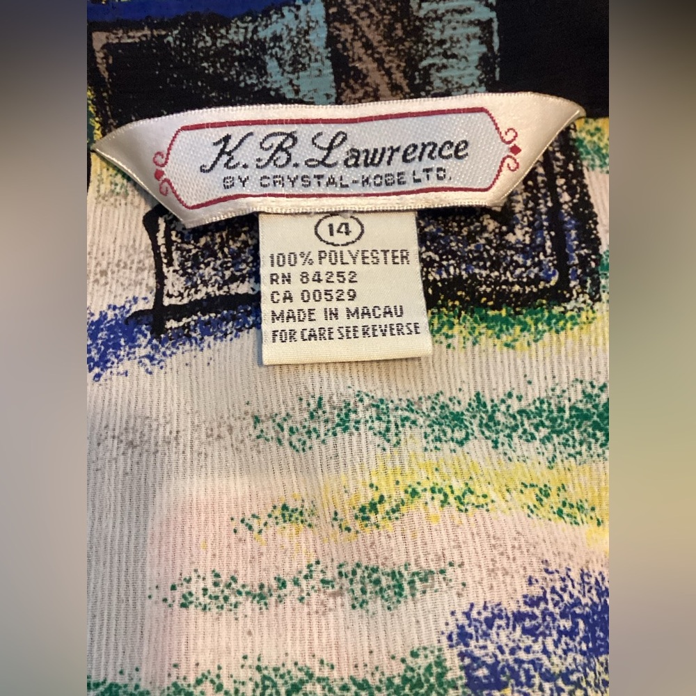 K.B. Lawrence Button Up Shirt - Picture 12 of 13